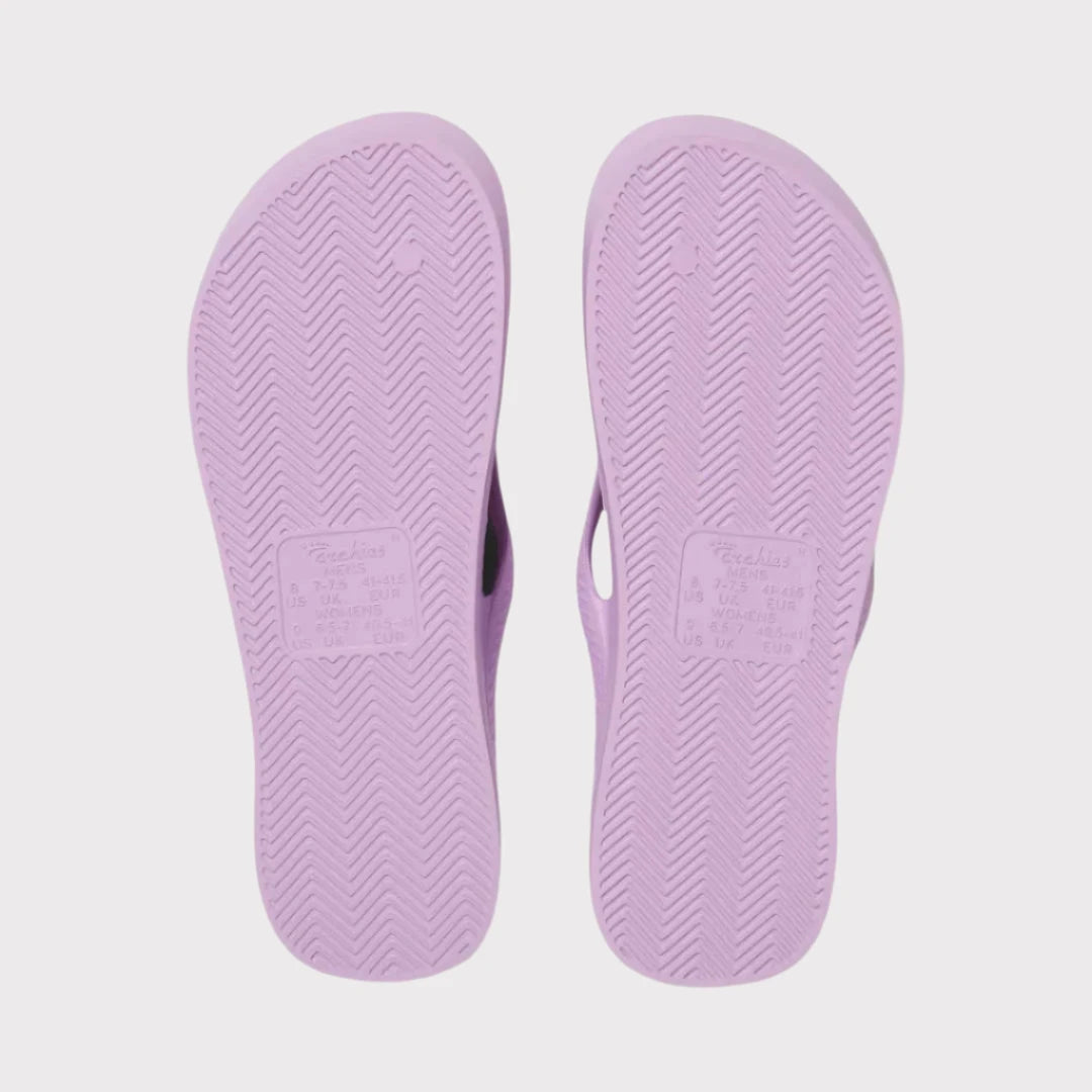ARCHIES Arch Support Thongs - Lilac