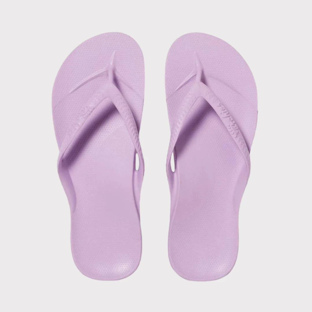 ARCHIES Arch Support Thongs - Lilac