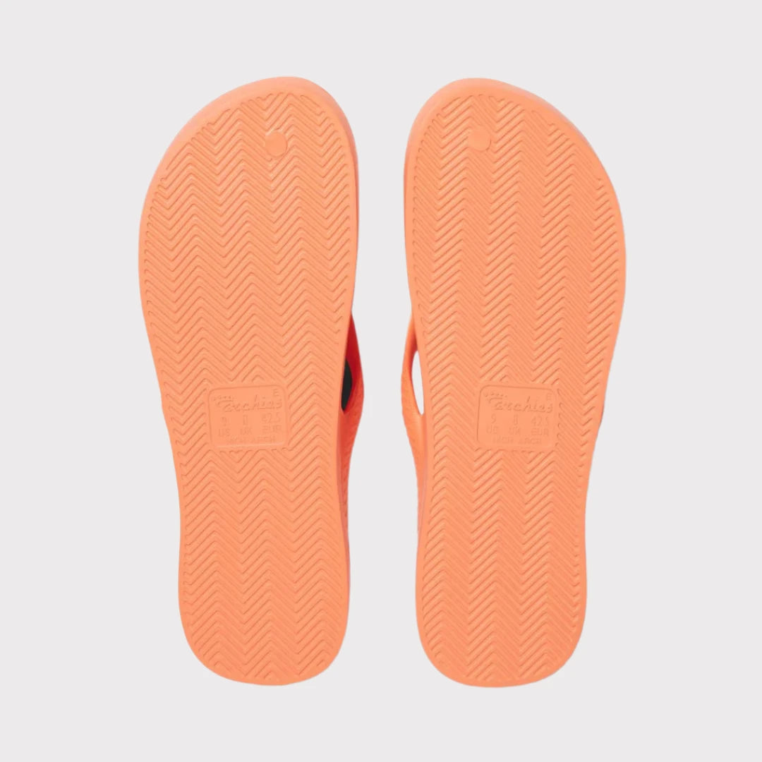 ARCHIES Arch Support Thongs - Peach