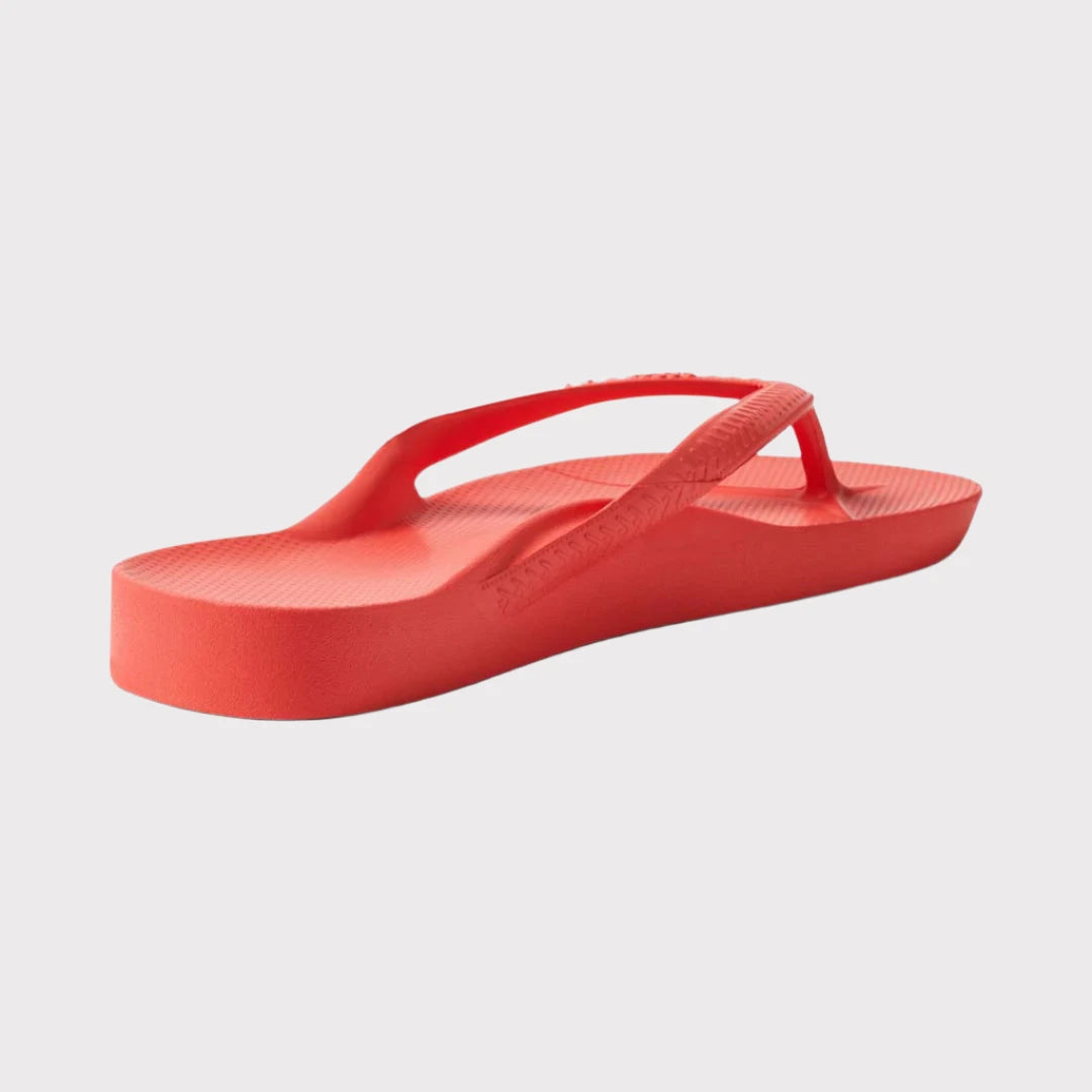 ARCHIES Arch Support Thongs - Coral