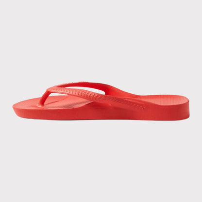 ARCHIES Arch Support Thongs - Coral