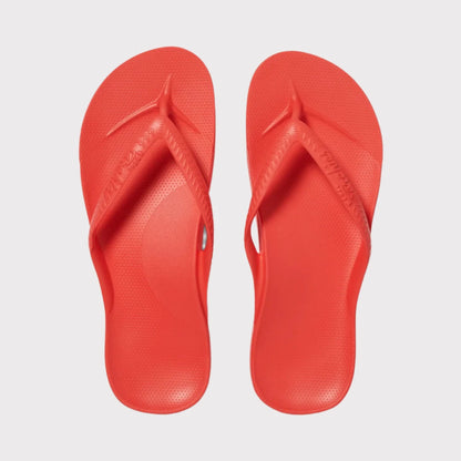 ARCHIES Arch Support Thongs - Coral