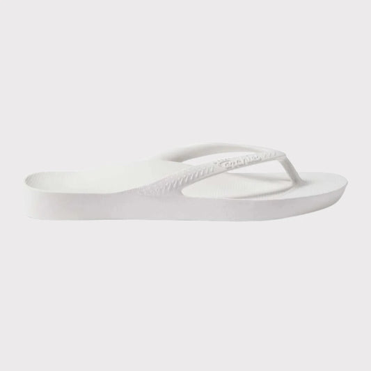 ARCHIES Arch Support Thongs - White