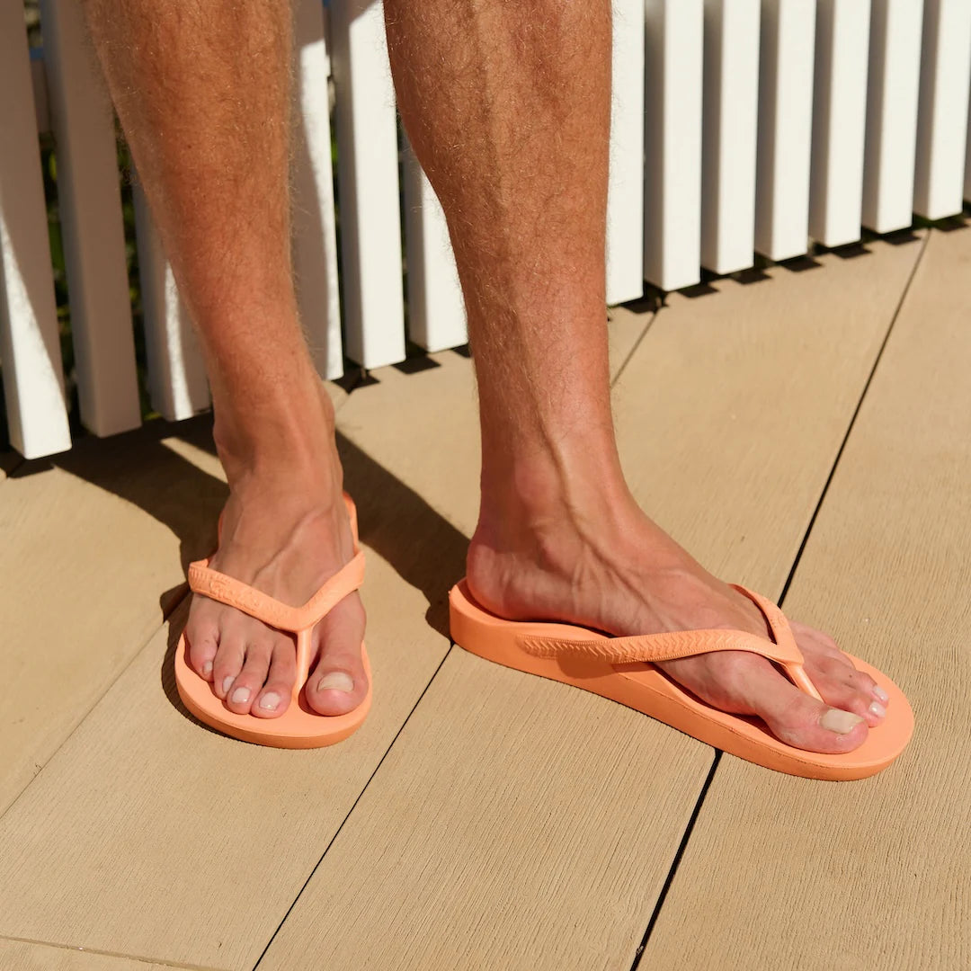 ARCHIES Arch Support Thongs - Peach